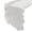 White, variant on bestolf Ruffled Table Runner Scalloped Edge Rustic Table Runner Washable Farmhouse Style Table Runner for Dining Table Wedding Bride Shower Party Decoration
