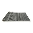 thumbnail image 2 of Ahgly Company Indoor Square Abstract Gray Modern Area Rugs, 7' Square, 2 of 4