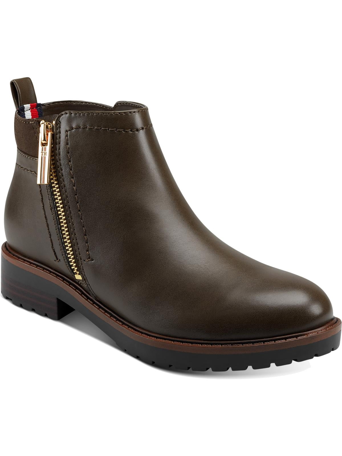Buy > tommy hilfiger chelsea boots brown > in stock