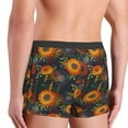 thumbnail image 2 of Haiem Sunflowers Men's Boxer Briefs, Every Day Comfort Stretch Cotton Moisture-Wicking Underwear-X-Large, 2 of 8