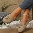 thumbnail image 5 of CHICVOMEY Comfort Penny Loafers for Women with Memory Foam Insole Business Casual Loafers Lightweight Work Dressy Loafers Slip On Flats with Arch Support, 5 of 8