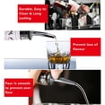 thumbnail image 4 of 12 Pack Liquor Bottle Pourers, Bottle Pourers for Alcohol with Cleaning Brush, Stainless Steel Liquor Pourers with Rubber Dust Caps, Liquor Pour Spouts Copper - Style:Style 4, 4 of 7