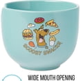 thumbnail image 4 of Silver Buffalo Scooby-Doo Scooby Snacks Ceramic Ramen Noodle Rice Bowl with Chopsticks, Microwave Safe, 20 Ounces, 4 of 10