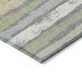thumbnail image 4 of Addison Rugs Chantille Indoor/Outdoor Transitional Stripes Gray Washable Rectangle Rug, 5' x 7'6", 4 of 6