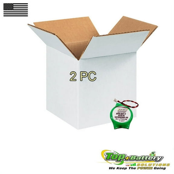 Replacement Battery For Panasonic AFPX-Batt-2 PLC, CR2450-WC, 1SAP180300R0001-ABB Qty.2