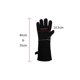 thumbnail image 2 of Guantes de cuero para soldador, guantes de soldadura de cocina de alta temperatura para trabajo, barbacoa, horno, jardinería, 40 CM, 2 of 5