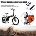 thumbnail image 3 of Soporte adaptador de jaula para botella de agua para montaje de hervidor de bicicleta Brompton (negro) Likrtyny  paseo en bicicleta, 3 of 8