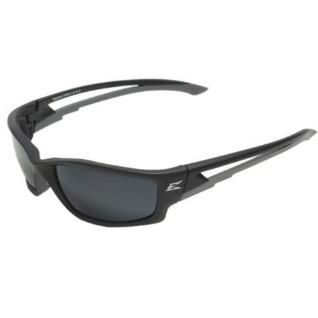 Edge Eyewear Kazbek Polarized Black Silver G15 Lens, TSK21G157