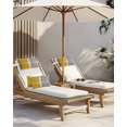 thumbnail image 5 of Pack of 4 Outdoor Lumbar Pillow Covers 11x16 Inch, Yellow Waterproof Throw Pillow Covers Set, Modern Painting Farmhouse Striped Abstract Art Decorative Cushion Cases for Patio Porch Car, 5 of 7