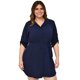 thumbnail image 1 of Vestido camisero Roman Fashion/Tallas Extras, 1939 (Marino) azul marino 38 Roman Fashion V-MIC-1939-MARINO-ALL, 1 of 7