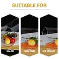 thumbnail image 2 of Miangastore Assiette en Verre Bol de Service pour Fruits Bol Décoratif en Verre Assiette de Service pour Récipient Alimentaire de Restaurant, 2 of 9