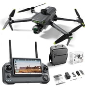 TODAMU Professional Drone with Camera for Adults, 6KM Long Range, 6.3” Screen Controller, 3-Axis Brushless Gimbal, 8K Image, AI Obstacle Avoidance, Payload Dropper, 5G Transmission