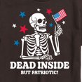 thumbnail image 2 of Instant Message - Dead Inside Patriotic - Men's Short Sleeve Graphic T-Shirt, 2 of 5