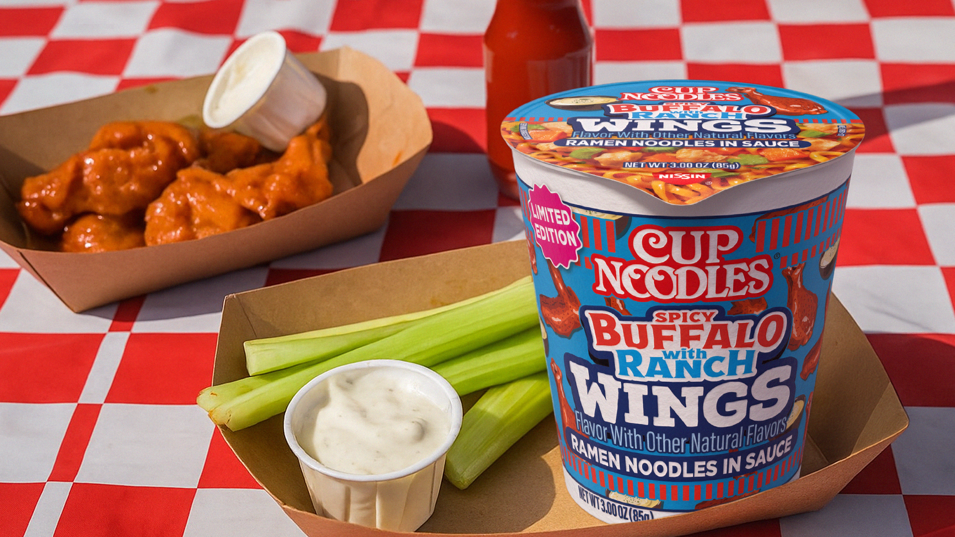 Nissin - Brandclub - Nissin Cup Noodles Hot Wings Buffalo With