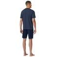 thumbnail image 3 of SCHIESSER Pijama corto de hombre - Casual Essentials, cuello redondo, algodón Azul oscuro M (Medium), 3 of 4