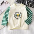 thumbnail image 2 of HCNTES Toddler Boy Shirts Boys Girls Graphic Printed T-Shirt Crewneck Long Sleeve Tees, 2 of 4