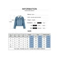 thumbnail image 4 of Gvmfive Women Button Down Fleece Lined Denim Jacket Coat with Pockets, 4 of 4
