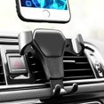 thumbnail image 2 of Soporte de gravedad para teléfono móvil, Clip de ventilación de aire de coche, soporte para teléfono celular, GPS, iPhone 11, XS, X, XR, 7, Samsung, Huawei Fivean unisex, 2 of 2