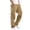 Khaki #008, variant on Mens Cargo Pants Trousers Lightweight Casual Jogger Pants Tactical Summer Relaxed Fit Hiking Pants, 3XL