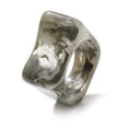 thumbnail image 4 of Anillo de resina de color acrílico transparente, 5 uds., personalidad de moda femenina, tienda Little star, colocación independiente totalmente diferente de, 4 of 5