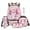 Axolotl Daisy, variant on Capybara 5Pcs Girls Backpack for School with Strawberry Lunch Bag Multifunctional Pencil Case Water Bottle Bag Lanyard Keychain Lightweight for Middle High School