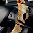 thumbnail image 5 of Honeybee 14.5 Inch Printing PVC Leather Steering Wheel Cover Auto Accessories, 5 of 6