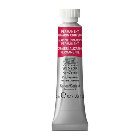 UPC: 0000050694808 | Winsor & Newton Professional Watercolor  5ml  Permanent Alizarin Crimson