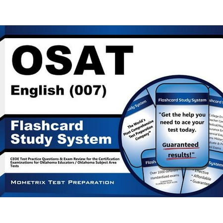 Osat English 007 Flashcard Study System Ceoe Test