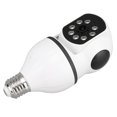 thumbnail image 3 of Cámara inalámbrica para teléfono residencial Bling Bling con bombilla WiFi a control remoto visión nocturna a todo color, 3 of 12