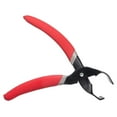 Lwory 7010A Catfish Skinning Pliers Rib Skinner, 9Inch, Red with steel