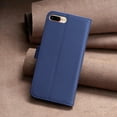 thumbnail image 5 of Nalacover Premium High Quality Wallet Case for iPhone 7 Plus/8 Plus, Strong Magnetic Clasp Case with [RFID Blocking] Card Holder Kickstand Magnetic,Leather Flip Case, Blue, 5 of 8