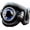 Purple, variant on Men's Stainless Steel Vintage Domineering Ghost Devil's Eye Round Cut Bloody Gemstone Snake Biker Ring