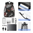 thumbnail image 4 of Fotbe Japanese Sushi Hashi Mochila Ligera Casual para Laptop para Hombres y Mujeres, Mochila Impermeable de Uso Diario, Mochila para Universidad, 4 of 6