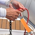 thumbnail image 3 of OUNONA 1Set Portable Bilge Pumps For Boats Orange Prevent Capsizing For Kayak 28.3X8.3X2.4in, 3 of 8