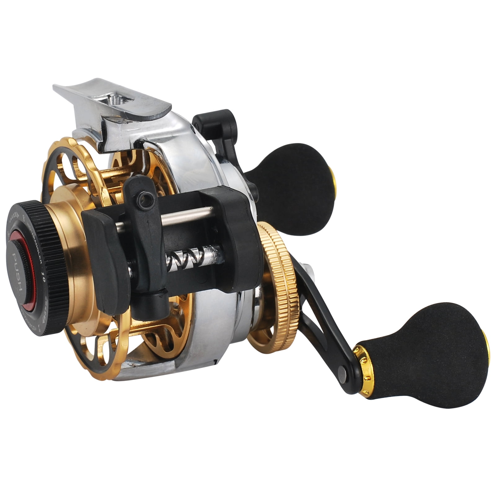 CAMEKOON Fishing Reel 5.5:1 Gear Spinning Fishing Reel with Aluminum Spare Spool 