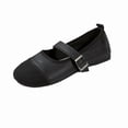thumbnail image 3 of longantii Womens Mary Jane Shoes Slip on Dressy Ballet Flats Shoes for Women 2026 New Comfortable Non-Slip Shoes for Formal School Walking Black, 3 of 5