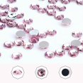 thumbnail image 4 of 12Grid Nail Art Rhinestones Round Nail Gems 3d Glitter Nail Art Decorations Nail Stones Nail Jewelry Nail Crystals blue moonlight, 4 of 4