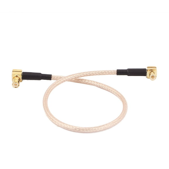 MCX-JW Male to MCX-JW Male RG316 Coaxial Cable Pigtail 20cm