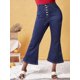 thumbnail image 2 of Botón de talla grande Fly Bell Boom Jeans Rosegal Vaqueros de talla grande, 2 of 5