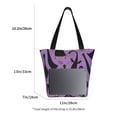 thumbnail image 3 of Cauagu Funny Goose Print Canvas Aesthetic Tote Bag for Women Beach Bag Shopping Bags Shoulder Bag Reusable Grocery Bags, 3 of 7