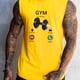 thumbnail image 1 of Camisetas Sin Mangas Para Hombre Con Estampado De "GYM Is Calling" Para Entrenamiento Físico Para Verano, 1 of 4
