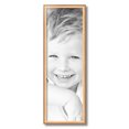 thumbnail image 2 of ArtToFrames 9x27" Gold And Stained Brown Picture Frame, Gold Wood Poster Frame, with Regular Acrylic and 2 (FBPL-4766), 2 of 7