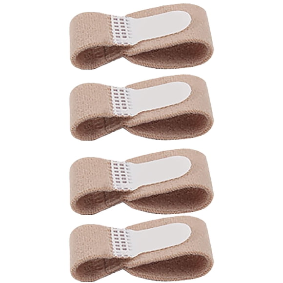 WIFKLSIIPG Broken Toe Wraps Cushioned Bandages Hammer Toe Separator Splints Toe Cushion 4 Pieces