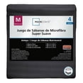 thumbnail image 1 of Juego De Sábanas Mainstays Matrimonial Liso Gris Oxford, 1 of 4