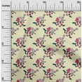 thumbnail image 1 of oneOone Cotton Poplin Fabric Leaves|Bird & Floral Block Print Sewing Fabric BTY 42 Inch Wide, 1 of 4