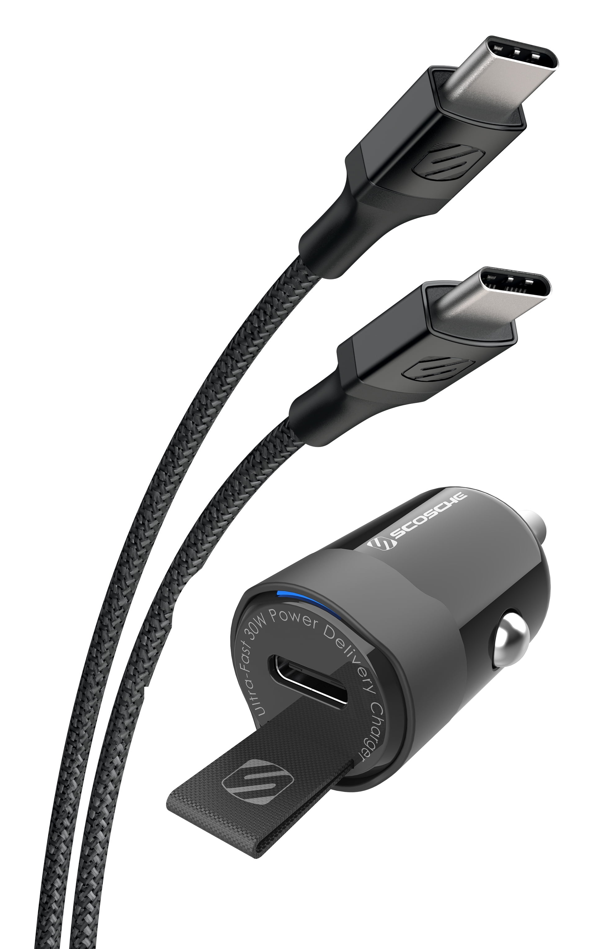 Scosche CPD30CCB4-SP ensemble première qualité PowerVolt PD30 et Strikeline PV PD30 et StrikeLine Premium Bundle