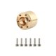 thumbnail image 2 of Ounissouiy Conector de rueda de latón práctico profesional 6/9/12/15/18/22mm impermeable RC Crawler accesorios reutilizables conectores de vehículos de Kits de construcción modelo 15 mm Ounissouiy FN011845-04, 2 of 6