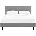 thumbnail image 4 of Modway Anya Full Fabric Bed in Light Gray, 4 of 5
