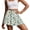 Daisy Flower Print Green, variant on SEANATIVE Women Athletic Skort Tennis Skirts High Waisted Tummy Control Pleated Golf Skirts Lightweight Soft Comfortable Built-in Shorts Pickleball Skort, 2XL, Dachshund Dog Easter Egg Paw Pink