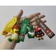 thumbnail image 3 of Llavero mexicano personalizado de dibujos animados 3D con correa para la muñeca, accesorios para coche, bolsa, adorno, muñeca, llaveros dorados de PVC, regalo, llavero 3d, 3 of 4